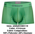 Unico 26020100119 Frog Trunks Color 43-Green