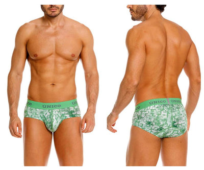Unico 26020101102 Piramide Briefs Color 43-Green
