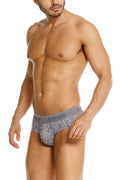 Unico 26020101114 Suede Briefs Color 59-Gray