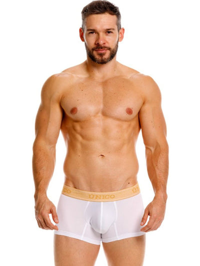 Unico 26040100125 Amber Trunks Color 00-White - Premium Athletic Fit