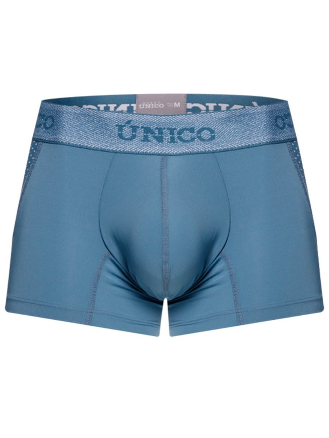 Unico 26040100127 Classic Trunks Color 46-Blue - Premium Athletic Comfort