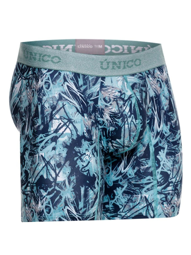 Unico 26040100212 Tags Boxer Briefs in Color 43-Blue