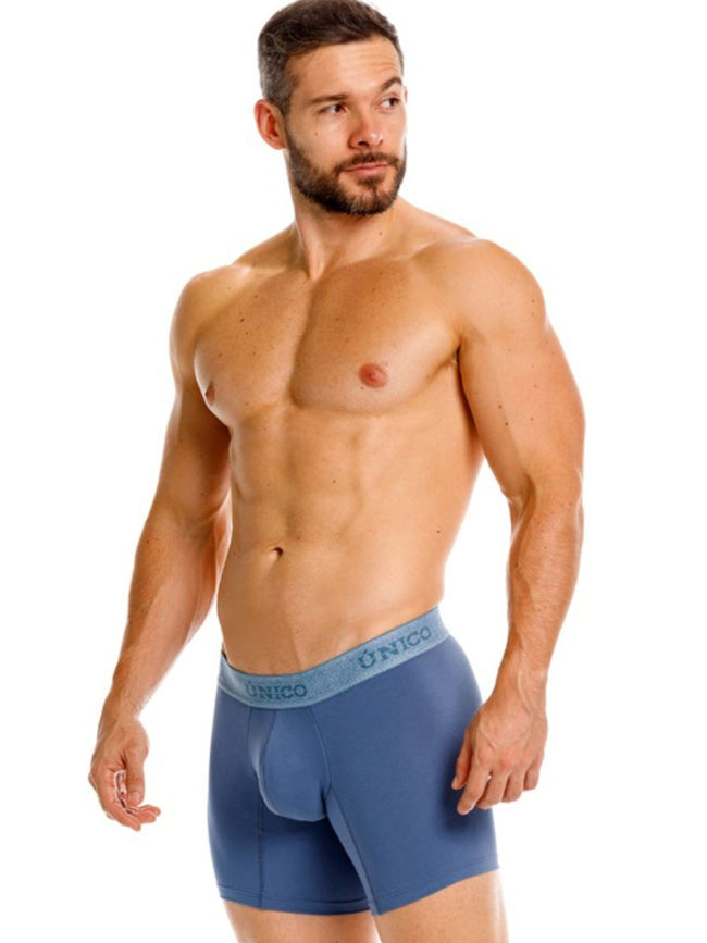 Unico 26040100217 Classic Boxer Briefs in Teal - Premium Comfort and Style Color 46-Teal