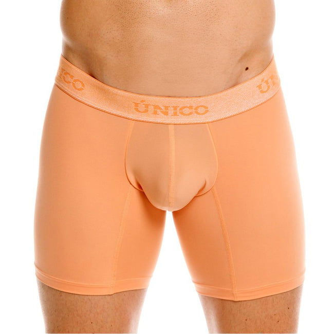 Unico 26040100222 Classic Boxer Briefs in Apricot - Essential Comfort Color 40-Apricot