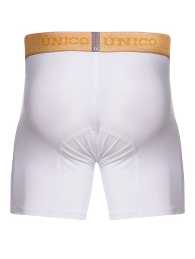 Unico 26040100225 Amber Boxer Briefs Color 00-White: Premium Comfort