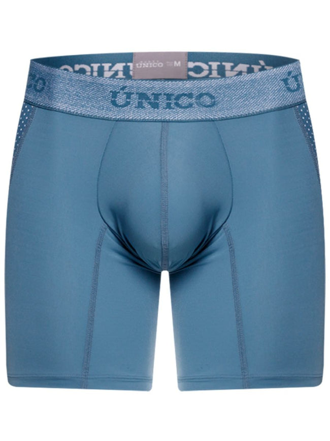 Unico 26040100227 Classic Boxer Briefs Color 46-Blue - Premium Comfort and Fit