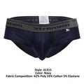 Xtremen 41315 Cotton Blend Briefs Color Navy