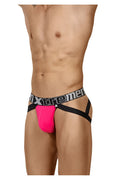Xtremen 91054X-3 3PK Jockstrap Color Petrol-Fuchsia-Petrol