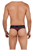 Xtremen 91100X Microfiber Mesh Thongs Color Red