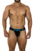 Xtremen 91184 Mesh Thongs Color Black