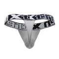 Xtremen 91184 Mesh Thongs Color Gray