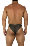 Xtremen 91187 Tulle Mesh Bikini Color Green