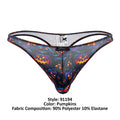 Xtremen 91194 Printed Thongs Color Pumpkins