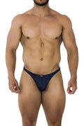 Xtremen 91201 Jacquard Bikini Color Dark Blue