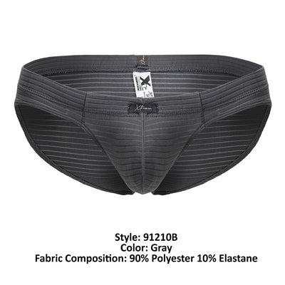 Xtremen 91210B Microfiber Briefs Color Gray