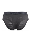 Xtremen 91250 Microfiber Mesh Briefs Color Gray
