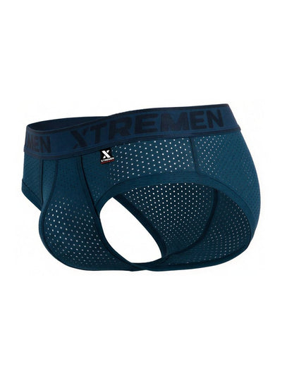 Xtremen 91250 Microfiber Mesh Briefs Color Petrol