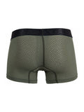 Xtremen 91251 Microfiber Mesh Boxer Briefs Color Military Green