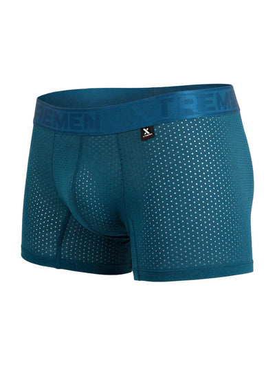 Xtremen 91251 Microfiber Mesh Boxer Briefs Color Petrol