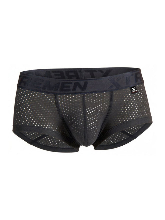 Xtremen 91252 Microfiber Mesh Trunks Color Gray