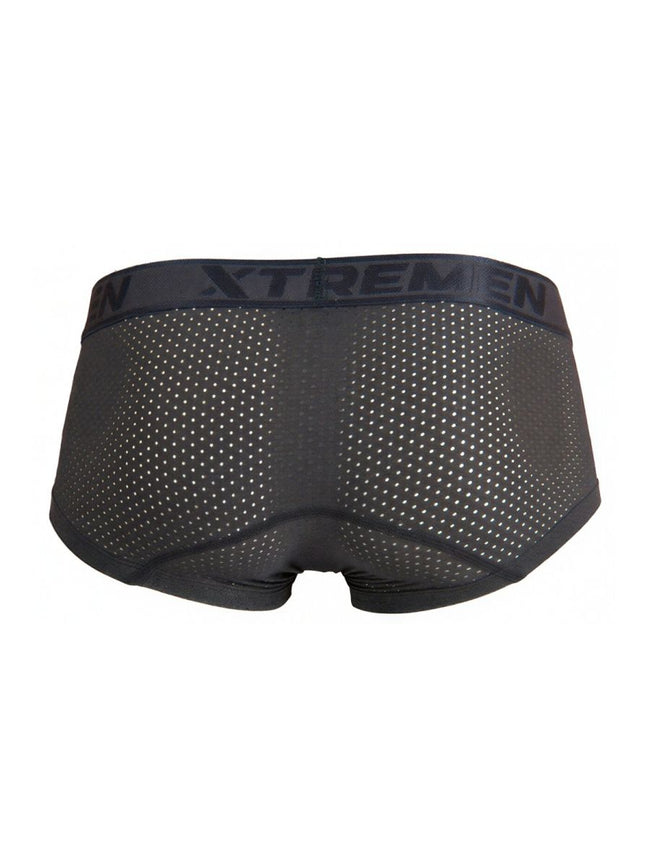 Xtremen 91252 Microfiber Mesh Trunks Color Gray