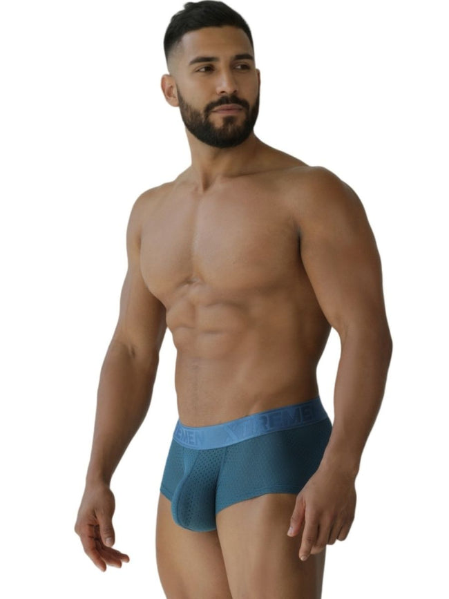 Xtremen 91252 Microfiber Mesh Trunks Color Petrol