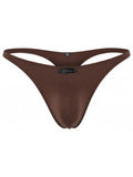 Xtremen 91254 Mens Underwear Sleek Microfiber Thongs Color Chocolate