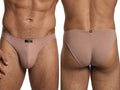 Xtremen 91255 Mens Underwear Sleek Microfiber Bikini Color Khaki