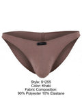 Xtremen 91255 Mens Underwear Sleek Microfiber Bikini Color Khaki