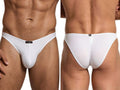 Xtremen 91255 Mens Underwear Sleek Microfiber Bikini Color White