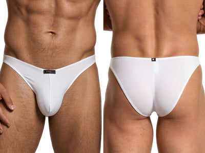 Xtremen 91255 Mens Underwear Sleek Microfiber Bikini Color White