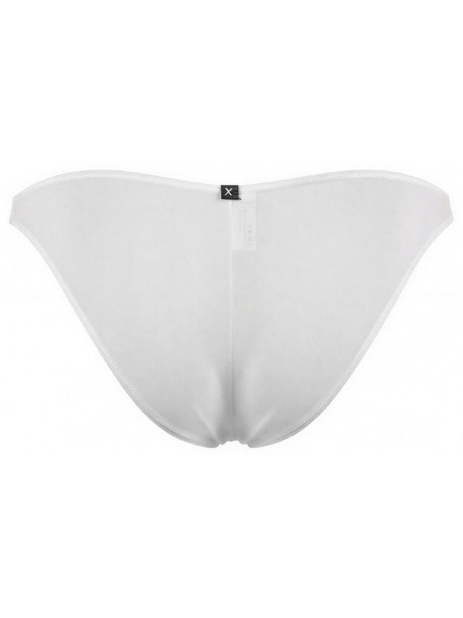 Xtremen 91255 Mens Underwear Sleek Microfiber Bikini Color White