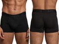 Xtremen 91256 Mens Underwear Sleek Microfiber Boxer Briefs Color Black