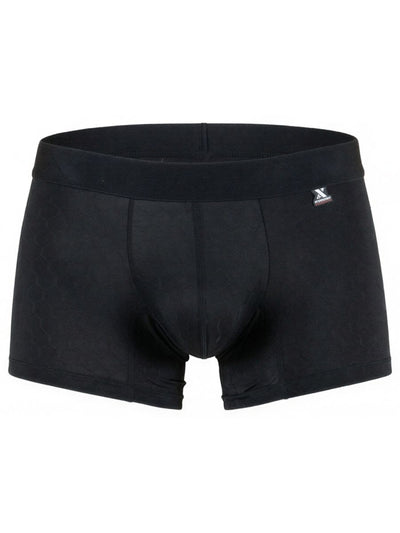 Xtremen 91256 Mens Underwear Sleek Microfiber Boxer Briefs Color Black