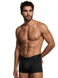 Xtremen 91256 Mens Underwear Sleek Microfiber Boxer Briefs Color Black