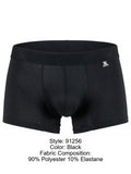 Xtremen 91256 Mens Underwear Sleek Microfiber Boxer Briefs Color Black