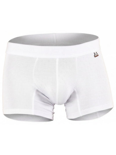 Xtremen 91256 Mens Underwear Sleek Microfiber Boxer Briefs Color White