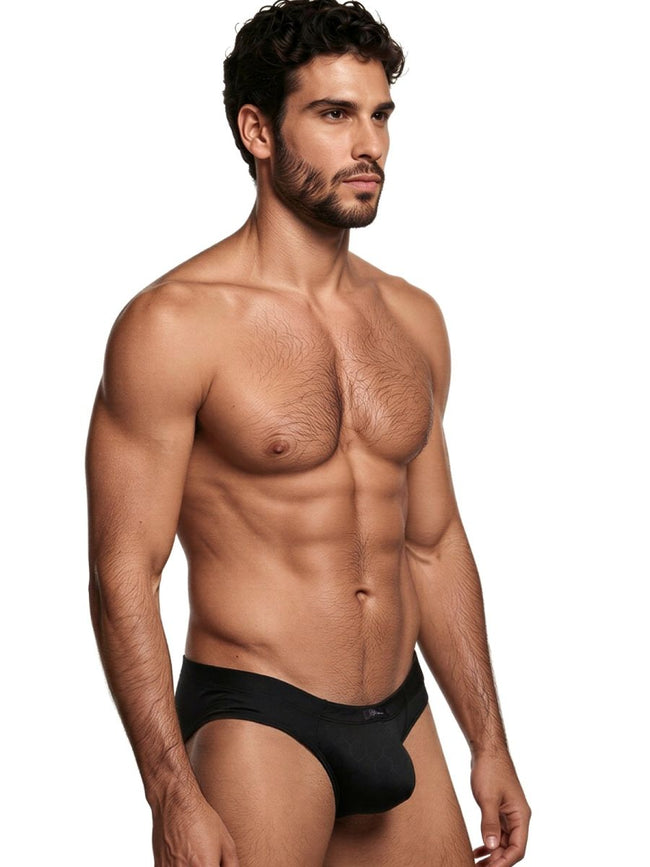 Xtremen 91258 Mens Underwear Sleek Microfiber Briefs Color Black
