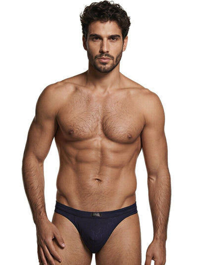 Xtremen 91258 Mens Underwear Sleek Microfiber Briefs Color Dark Blue