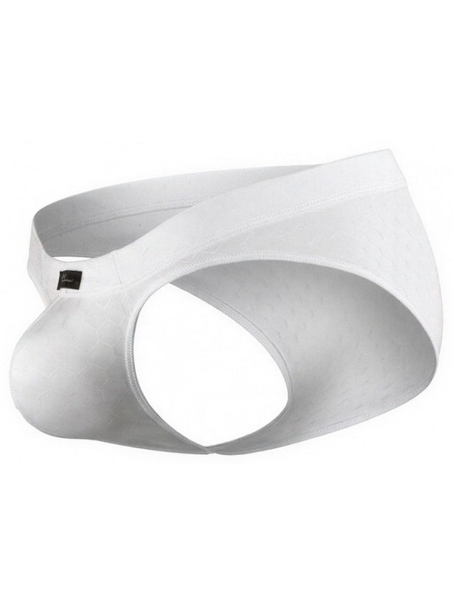 Xtremen 91258 Mens Underwear Sleek Microfiber Briefs Color White