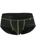 Xtremen 91259 Men's Underwear Sleek Microfiber Trunks Color Black