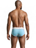 Xtremen 91259 Men's Underwear Sleek Microfiber Trunks Color Light Blue