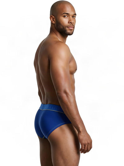 Xtremen 91259 Men's Underwear Sleek Microfiber Trunks Color Royal Blue