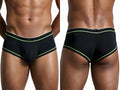 Xtremen 91260 Men's Underwear Modern Athletic Microfiber Briefs Color Black