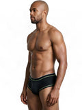 Xtremen 91260 Men's Underwear Modern Athletic Microfiber Briefs Color Black