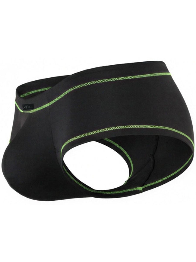 Xtremen 91260 Men's Underwear Modern Athletic Microfiber Briefs Color Black