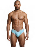 Xtremen 91260 Men's Underwear Modern Athletic Microfiber Briefs Color Light Blue