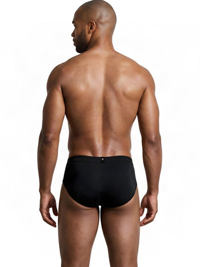 Xtremen 91261 Men's Underwear Microfiber Sleek Fit Briefs Color Black