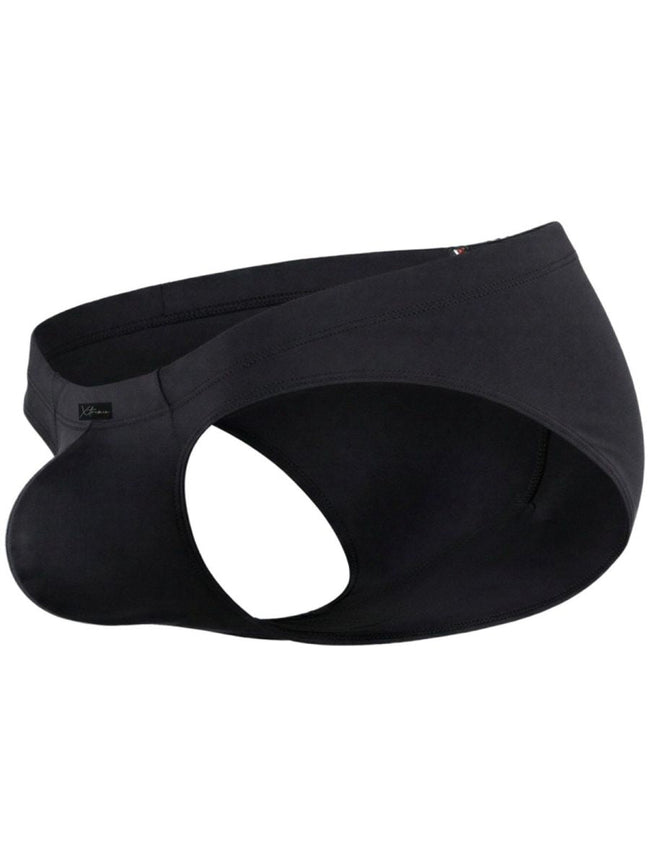 Xtremen 91261 Men's Underwear Microfiber Sleek Fit Briefs Color Black