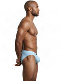 Xtremen 91261 Men's Underwear Microfiber Sleek Fit Briefs Color Light Blue